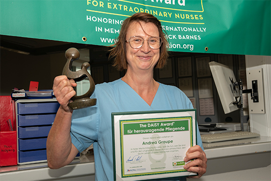 DAISY Award Preisträgerin Andrea Graupe DAISY Award Preisträgerin Andrea Graupe